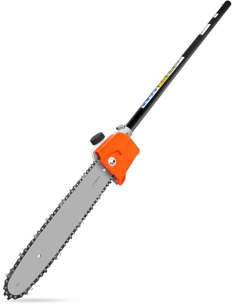 Kerlista Replacement Pole saw Attachment compatible with Weed Eater Snapper dewalt Craftsman Ryobi John Deere Worx Troy-Bilt and Homelite multi-tool Hus 28LD Power head Black - Image 1